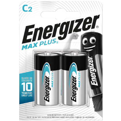 Batería(s) Energizer Max Plus malý monočlánek C plata