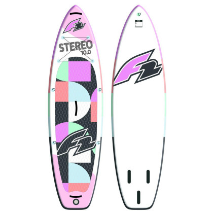 Tabla de surf de pala F2 Stereo 10,0 rosa pink