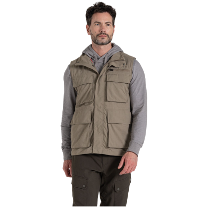 Chaleco de hombre Craghoppers NosiLife Adventure Gilet IV marrón Pebble