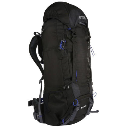 Mochila Regatta Blackfell III 60+10L negro/azul Black/Surfsp