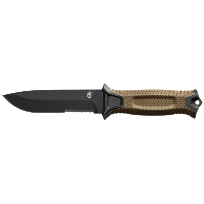 Cuchillo Gerber Strongarm Serrated marrón Coyote