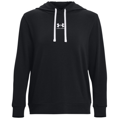 Sudadera de mujer Under Armour Rival Terry Hoodie negro Black / / White