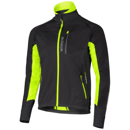 Chaqueta de invierno para hombre Etape Strong WS negro/amarillo Black/YellowFluo