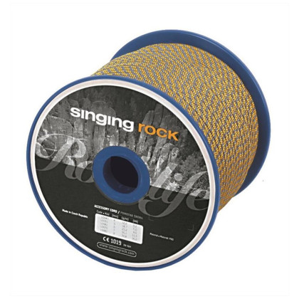 Cuerda Singing Rock Reep 6 mm 100m amarillo/azul yellow