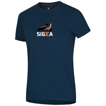 Camiseta de hombre Ocún Classic T Men Sigma-Shoe azul oscuro Blue Moonlit Ocean