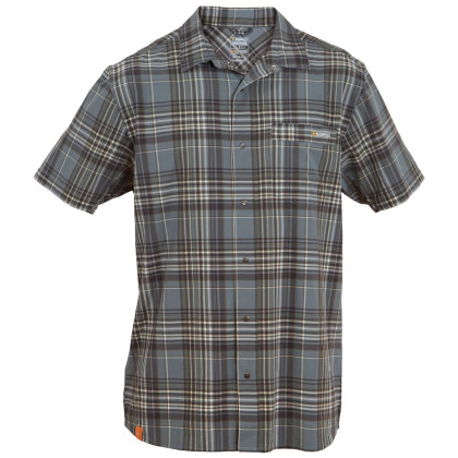 Camisa de hombre Warmpeace Bradford gris shadow