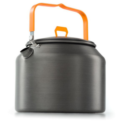 Hervidor GSI Outdoors Halulite 1.8 L Tea Kettle gris/naranja