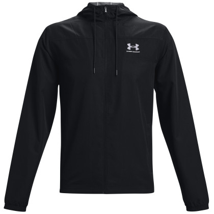 Cortavientos de hombre Under Armour Sportstyle Windbreaker negro Black / / Mod Gray