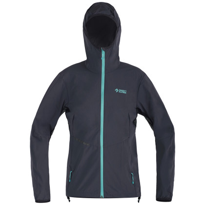 Chaqueta de mujer Direct Alpine Brenta Lady negro anthracite/menthol