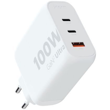 Cargador Xtorm 100W GaN2 Ultra Wall Charger blanco white