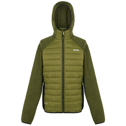 Chaqueta de hombre Regatta Newhill Hybrid verde/negro NphteGrn/Blk