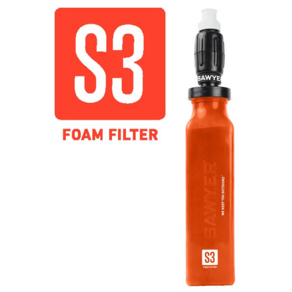 Filtro de agua Sawyer S3 Foam Filter