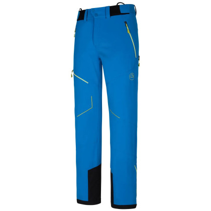 Pantalones de hombre La Sportiva Excelsior Pant M azul claro Electric Blue/Lime Punch