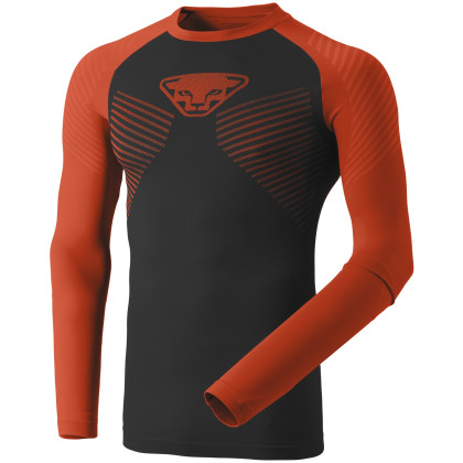 Camiseta funcional de hombre Dynafit Speed Dryarn M L/S Tee naranja Orange