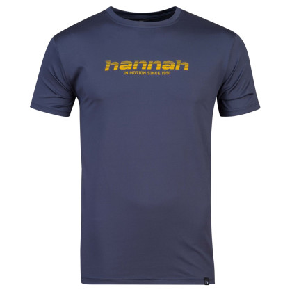 Camiseta de hombre Hannah Parnell Il azul oscuro india ink