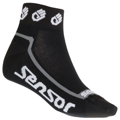 Calcetines Sensor Race Lite Small Hands negro/blanco black/white