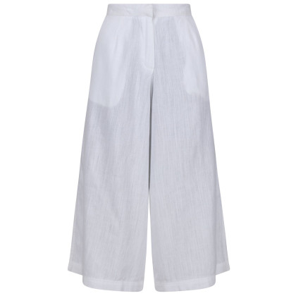 Pantalones de tres cuartos para mujer Regatta Madley Culottes blanco White