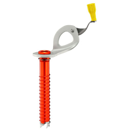 Tornillo de hielo Petzl Laser Speed Light 13 cm naranja/amarillo yellow