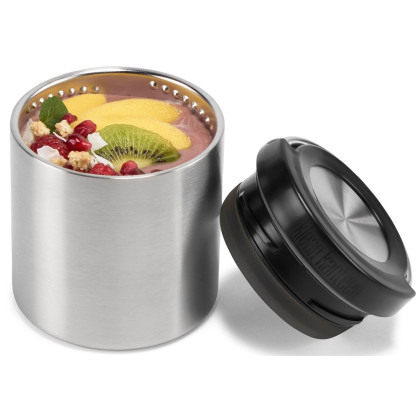 Termo para comida Klean Kanteen TKCanister 237 ml plata Brushed Stainless