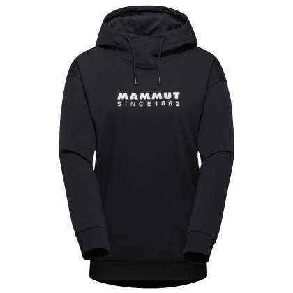 Sudadera de mujer Mammut Mammut ML Hoody Women Logo negro black