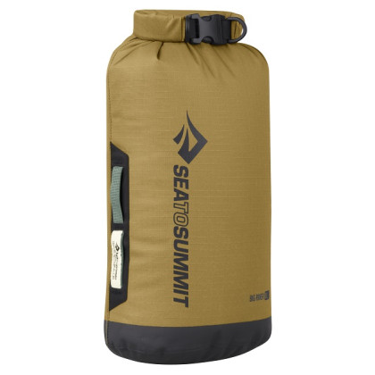 Bolsa impermeable Sea to Summit Big River Dry Bag 8 L amarillo/negro Dull Gold