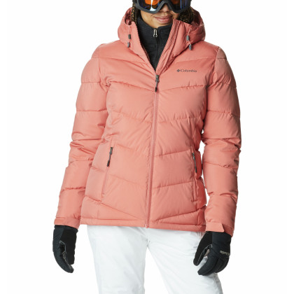 Chaqueta de invierno para mujer Columbia Abbott Peak Insulated Jacket rosa Dark Coral Sheen