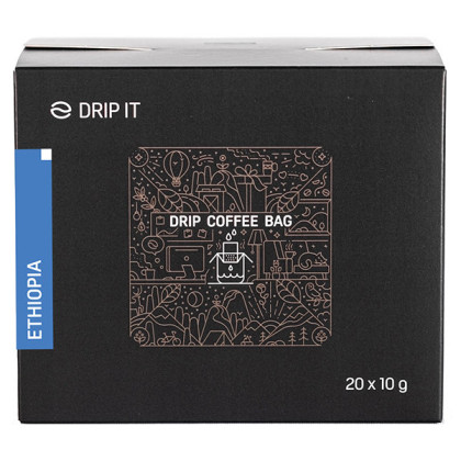 Café Drip it Ethiopia Sidamo 20 x 10 g azul