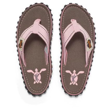 Chanclas de mujer Gumbies Grey Turtle rosa Grey Turtle