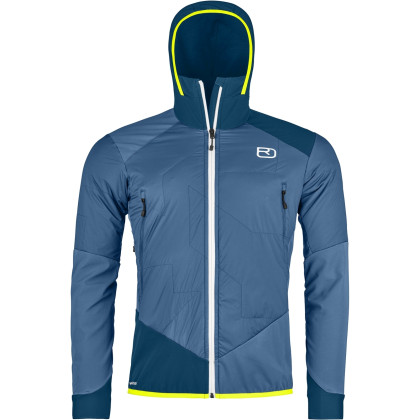 Chaqueta de invierno para hombre Ortovox Sw Col Becchei Hybrid Jkt M azul mountain blue