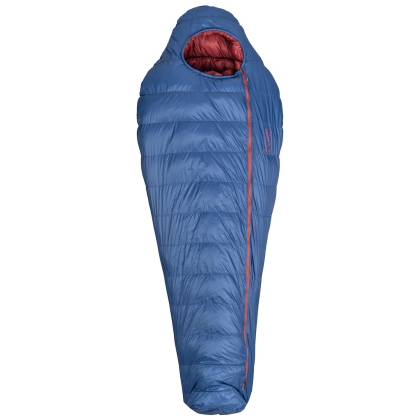 Saco de dormir de plumón Patizon D 290 L (186-200 cm) azul/rojo Navy / Red