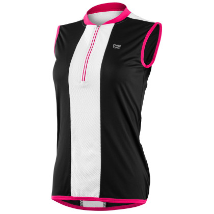 Maillot de ciclismo para mujer Etape Pretty negro/rosa Black/Pink