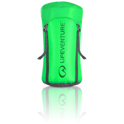 Funda de compresión LifeVenture Ultralight Compression Sack 15 L verde Green