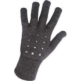 Guantes de mujer Sherpa Dona gris oscuro DarkGray