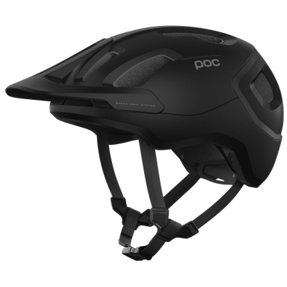 Casco de ciclismo POC Axion negro Uranium Black Matt