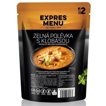 Sopa Expres menu Sopa de col con salchicha 600 g