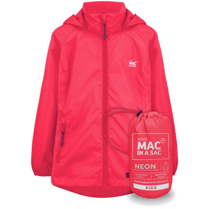 Chaqueta para niños MAC IN A SAC Mini Neon 10k rosa Watermelon