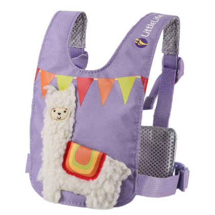 Correa para niños LittleLife Toddler Reins Llama violeta