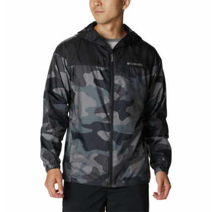 Cortavientos de hombre Columbia Flash Challenger Novelty Windbreaker camuflaje Black Mod Camo Print