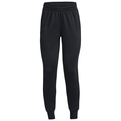 Pantalones de chándal para mujer Under Armour Fleece Jogge negro Black/Black