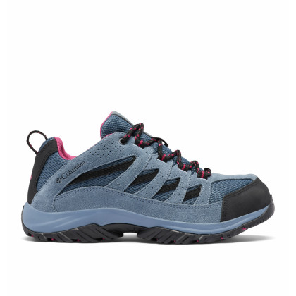 Calzado de mujer Columbia Crestwood™ Waterproof gris/rosa Zinc, Dark Fuchsia