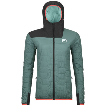 Chaqueta de mujer Ortovox Swisswool Piz Badus Jacket W gris arctic grey