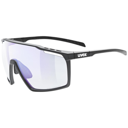 Gafas deportivas Uvex Mtn Perform V negro Black Mat/Litemirror blue