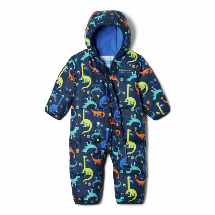 Mono para niños Columbia Snuggly Bunny™ Bunting azul/verde Collegiate Navy Skisaurus