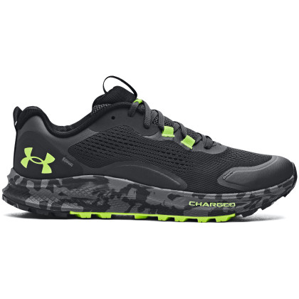 Zapatillas de carrera para hombre Under Armour Charged Bandit TR 2 gris Jet Gray / Black / Lime Surge