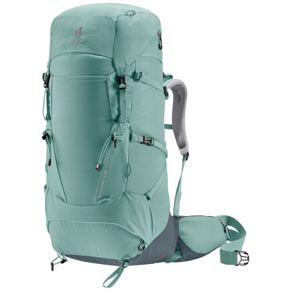 Mochila de senderismo Deuter Aircontact Core 45+10 SL 2023 verde claro jade-graphite