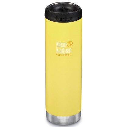 Botella térmica Klean Kanteen TK Wide 20 oz amarillo Buttercup