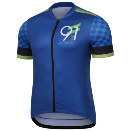 Maillot de ciclismo de hombre Protective P-Hell Yeah azul lapis blue