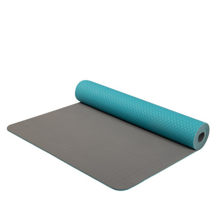 Colchoneta Yate Yoga Mat dvouvrstvá TPE azul/gris