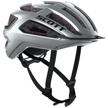 Casco de ciclismo Scott Arx plata vogue silver/black