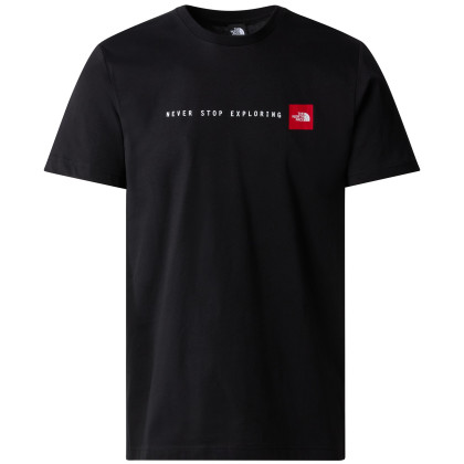 Camiseta de hombre The North Face S/S Never Stop Exploring Tee negro Tnf Black